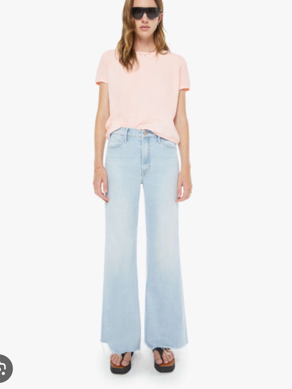 NWT Mother Denim The Hustler Roller Skimp Fray-Bring the Cooler